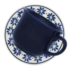 Xícara De Chá Com Pires Donna Margaridas 200ml 1 Unidade - Bi