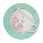 Xícara De Chá Com Pires Estampa Donna Bloom 180ml 1 Unidade -