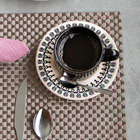 Xícara De Chá Com Pires Estampa Donna Folk 180ml 6 Unidades -