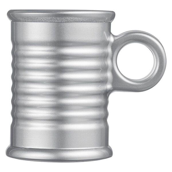 Xícara De Vidro Prata Elegante Luminarc Para Café Capuccino