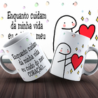 Xícara Flork Cuidam Da Minha Vida Invejosos Pronta-entrega