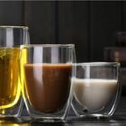 Xícara Para Café Chá Clear De Vidro Com Parede Dupla 80ml