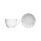 Xícara Para Café Em Porcelana Germer Lines 80ml Branca