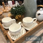 Xícara Para Café Porcelana Listras Wish 240ml Home Design