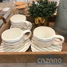 Xícara Para Café Porcelana Listras Wish 240ml Home Design