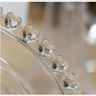 Xicara Para Cha Com Pires Cristal Coração Lyor 1679