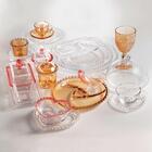 Xicara Para Cha Com Pires Cristal Coração Lyor 1679