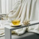 Xicara Vidro Margarida Com Pires Pinus