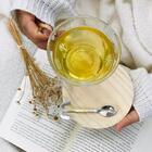 Xicara Vidro Margarida Com Pires Pinus