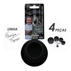 Xicaras Medidoras 4pç C/cabo Inox Fogaça 22594