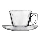 Xícaras Vidro Square 80ml - Jogo Xícaras 12 Peças Café Expres