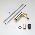 Xsm-8901 Torneira Misturador  Lavatório Monocomando Dourado