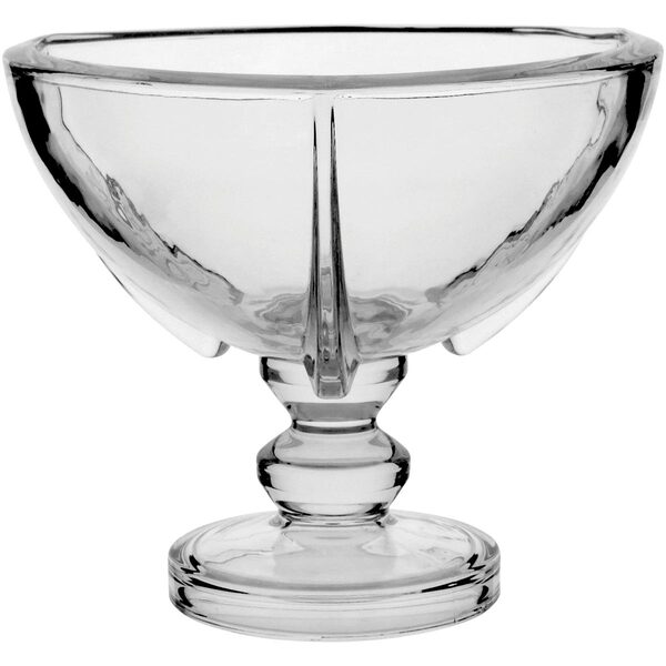 Yohanna Centro Mesa Decorativo Enfeite 20x24x24cm Cristal Eco