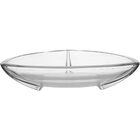 Yohanna Centro Mesa Decorativo Enfeite 8x33x33cm Cristal Eco