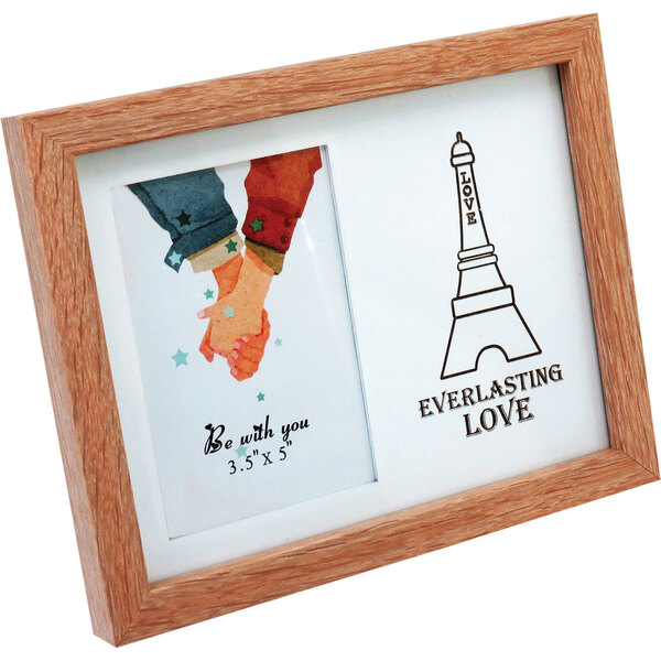 Zola Porta-retratos Fotos 8x13 22x18x2cm Mdf Bege