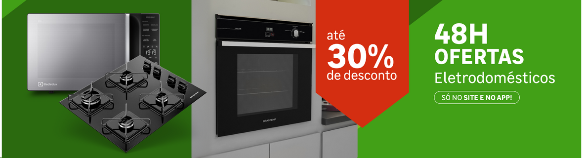 48H de Eletrodomsticos com at 30OFF