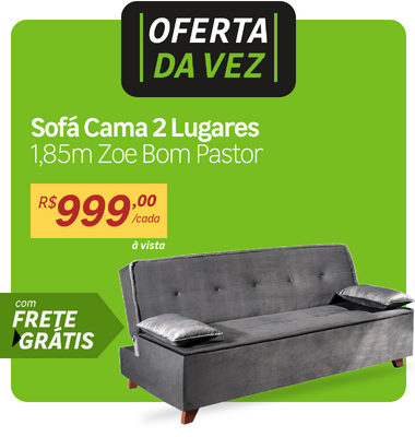 Oferta da Vez - Sofa cama frete sp