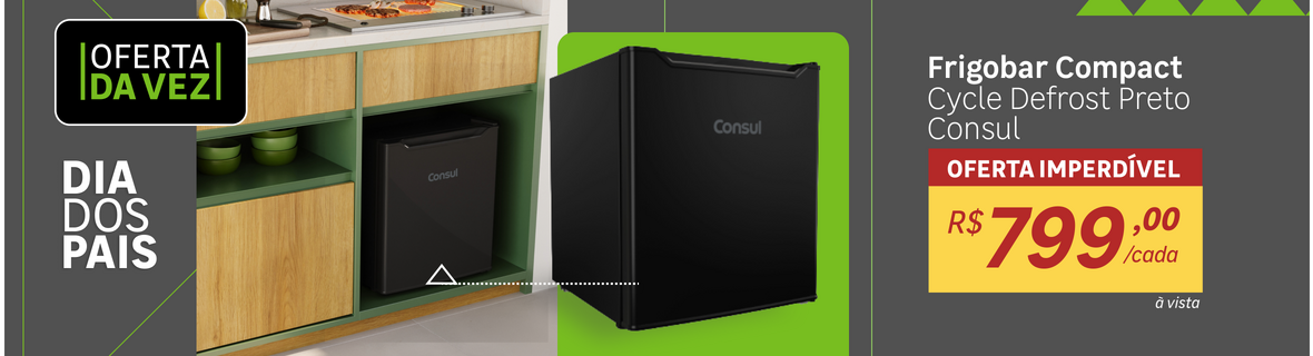 Oferta da Vez - Frigobar  Consul