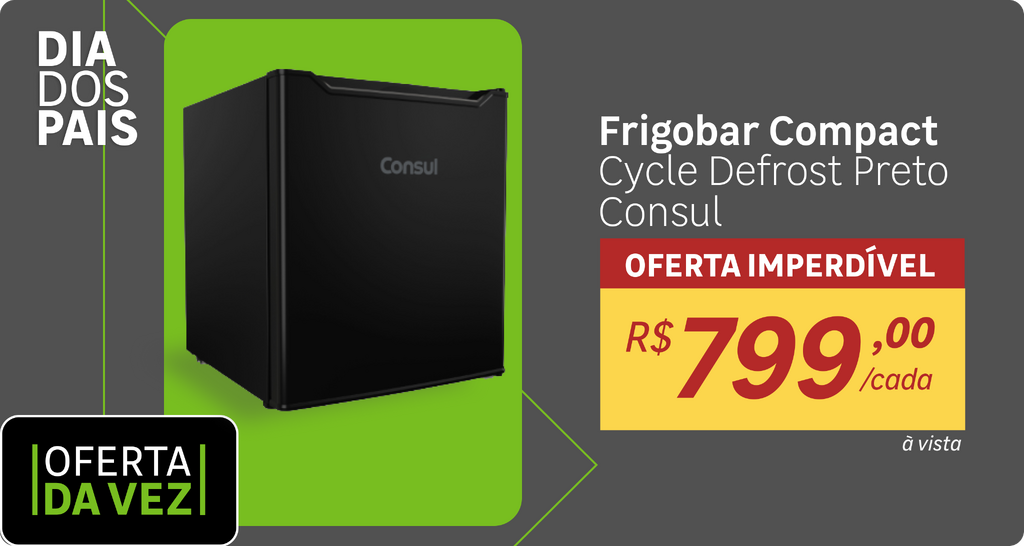 Oferta da Vez - Frigobar  Consul