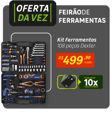 Oferta da Vez - Kit de Ferramentas SP