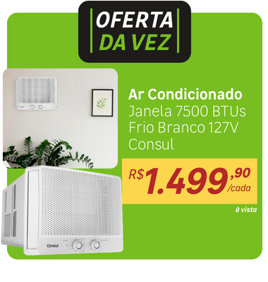 Oferta da Vez - Ar condicionado