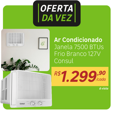 Oferta da Vez - Ar condicionado