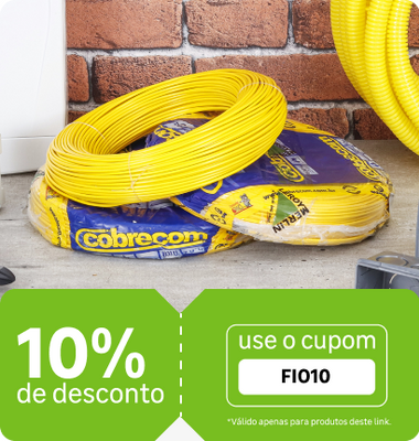Cupom FIO10  - Ganhe 10 OFF