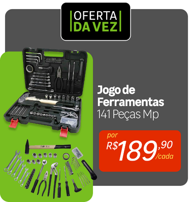 Oferta da Vez - Jogo de Ferramentas