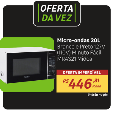 Oferta da Vez - Microondas Midea