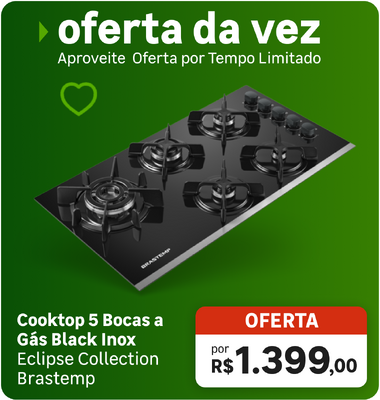 Oferta da Vez - Cooktop
