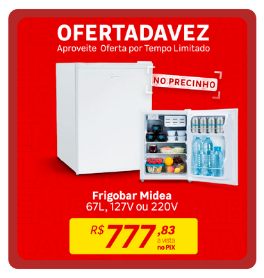 Oferta da Vez - Frigobar