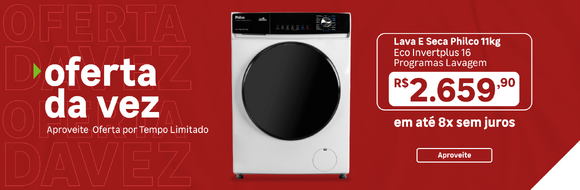 Oferta da Vez - Lava e Seca - 13.01