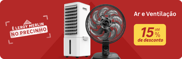 Ar e Ventilação no Precinho com até 15%OFF