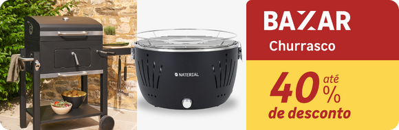 Bazar de Churrasco com até 40%OFF