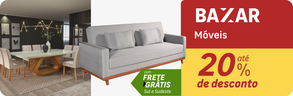 Bazar de Móveis (frete grátis sul e sudeste) com até 20%OFF