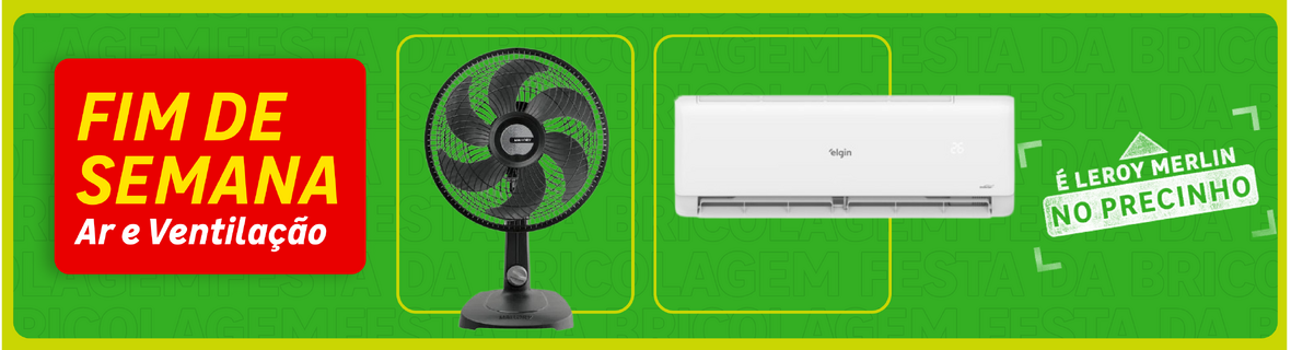 Fim de Semana de Ar e Ventilação com até 20%OFF