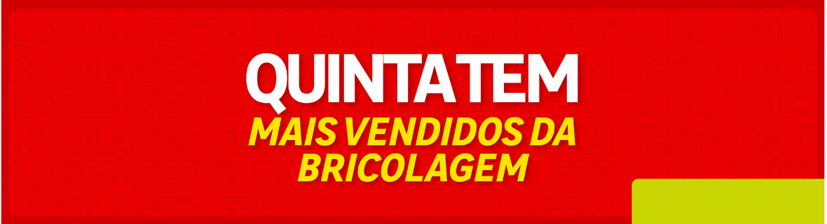 Quinta Tem Mais Vendidos da Bricolagem