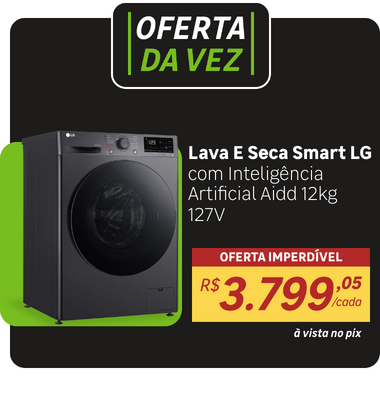 Oferta da Vez - Lava e Seca Smart LG