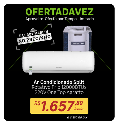 Oferta da Vez - Ar Condicionado Agratto