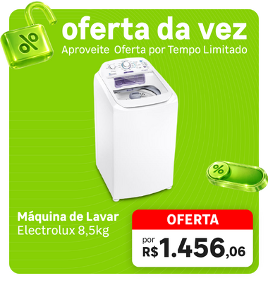 Oferta da Vez - Lavadora Electrolux