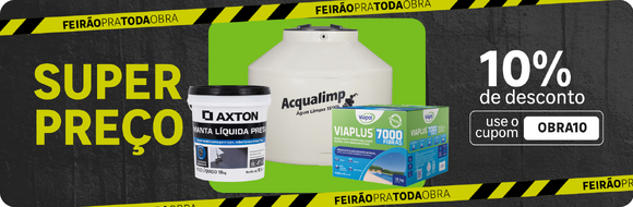 SUPER PREÇO cupom OBRA10 com 10%OFF
