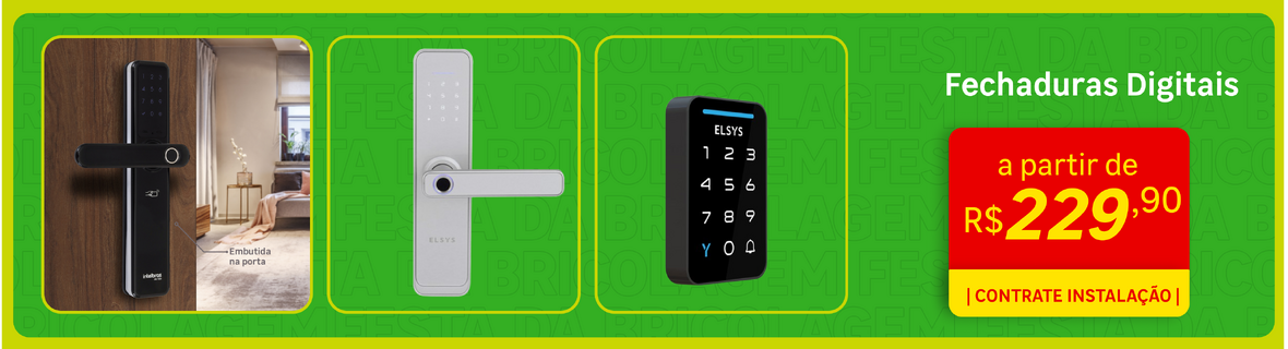 Fechaduras Digitai a partir de R$ 229,90