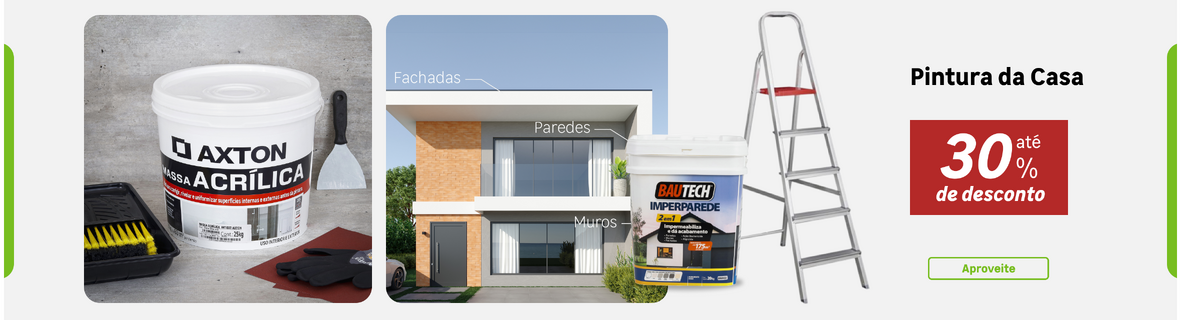 Pintura da casa com até 30%OFF