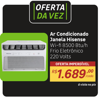 Oferta da Vez - Ar Condicionado Janela