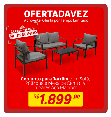 Oferta da Vez - Conjunto para Jardim