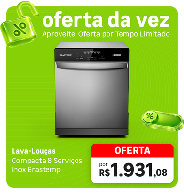 Oferta da Vez - Lava Louas 8 servios
