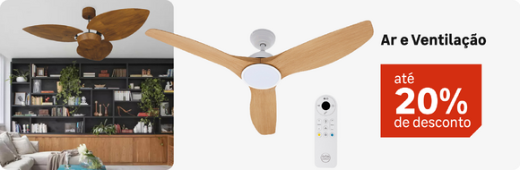 Ar e Ventilação com até 20%OFF