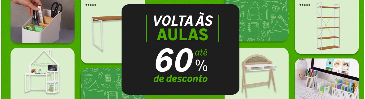 Volta às aulas com até 20%OFF