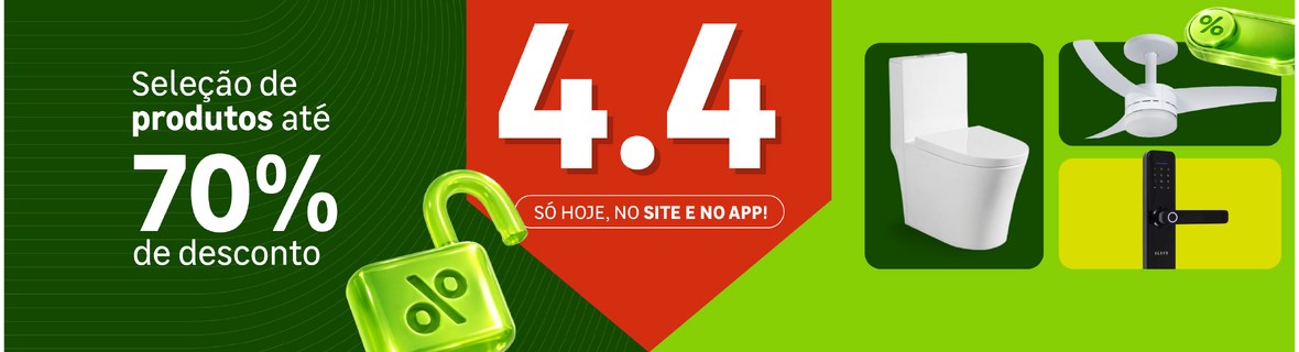 Fim de Semana de 44 com at 70OFF