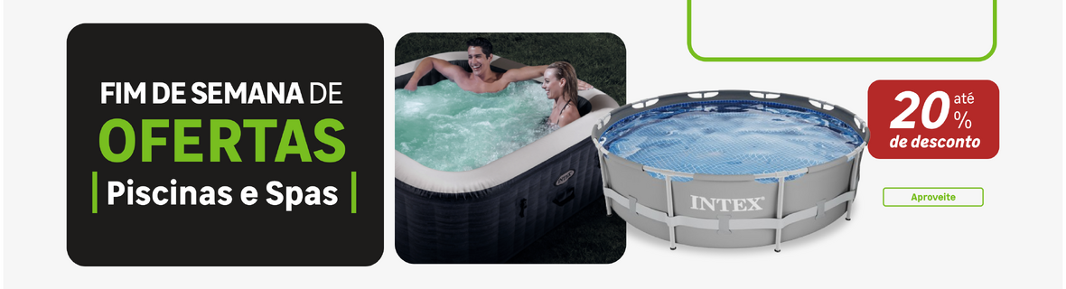 Fim de Semana de Piscinas e Spas com até 20%OFF